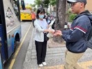 役男搭車從軍去
並公所重視衛生防疫措施