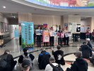 台中市南區人文課王龍貴課長對從軍役男政令宣導與宣傳各項活動如台中購物節與台中跨年活動等