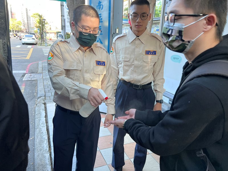 台中市南區區公所人文課舉辦的活動重視衛生防疫措施