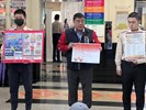 台中市南區區公所人文課王龍貴課長對從軍役男政令宣導役男權益