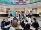 台中市南區人文課承辦人員對從軍役男政令宣導與宣傳活動