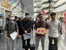 台中市南區從軍役男合影留念
