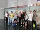 台中市南區從軍役男與家屬合影留念