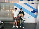 台中市南區從軍役男合影留念
