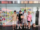 台中市南區從軍役男與家屬合影留念