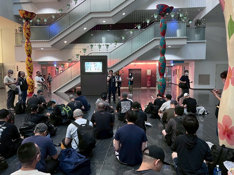 台中市政府長官對從軍役男政令宣導及宣活動