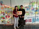 台中市南區從軍役男與家屬合影留念