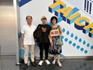 台中市南區從軍役男與家屬合影留念
