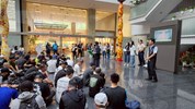台中市政府長官對從軍役男唱名報到