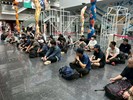 台中市政府長官對從軍役男唱名報到
