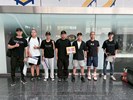 台中市南區從軍役男合影留念