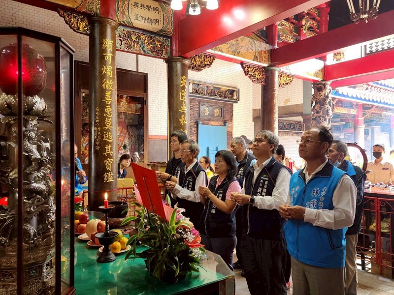 台中市南區城隍廟揭牌儀式實況