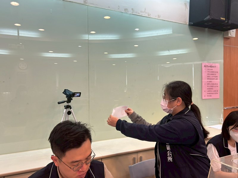 115年1月29日台中市南區區公所人文課役男抽籤實況