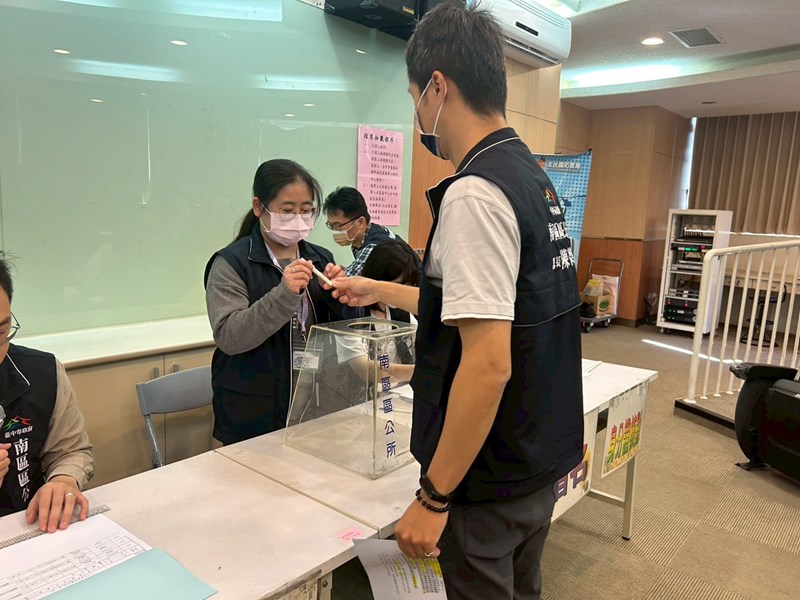 115年1月29日台中市南區區公所人文課役男抽籤實況