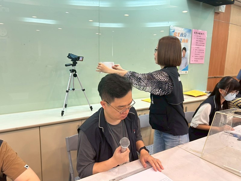 115年2月24日台中市南區區公所人文課役男抽籤實況