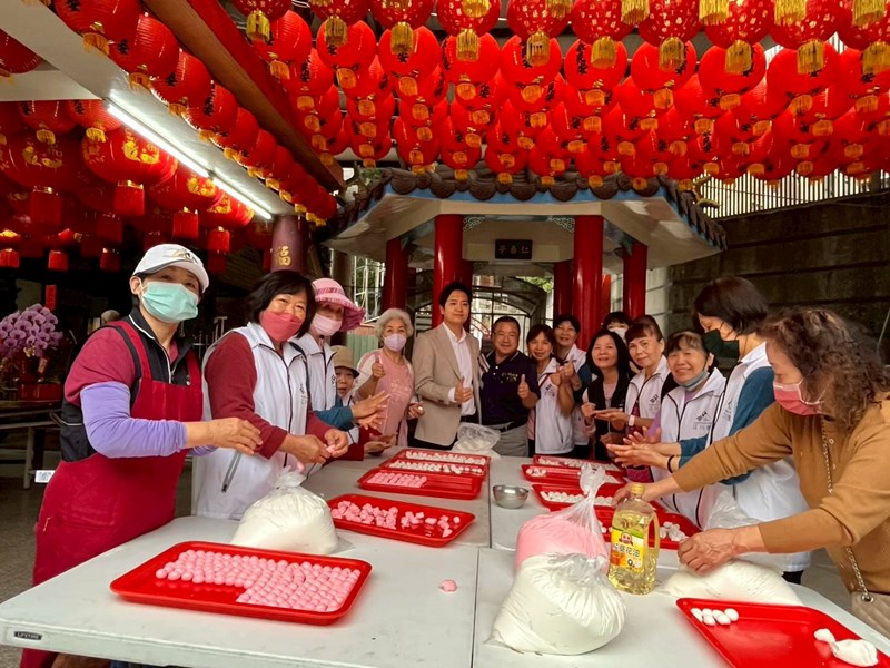 江川里  吃湯圓、慶元宵活動2