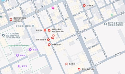 民意街文創市集美食地圖
