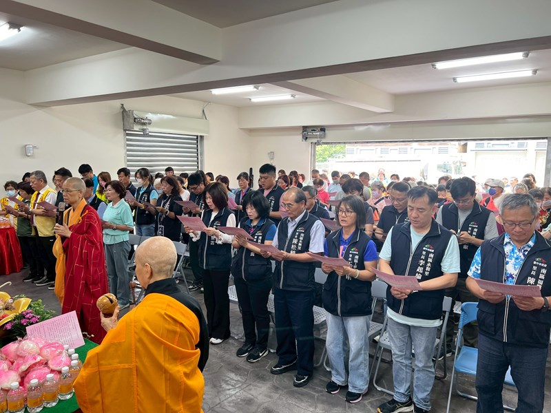 台中市南區區公所舉行 浴佛節 慶祝佛陀聖誕實況