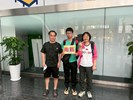 台中市南區從軍役男與家屬合影留念