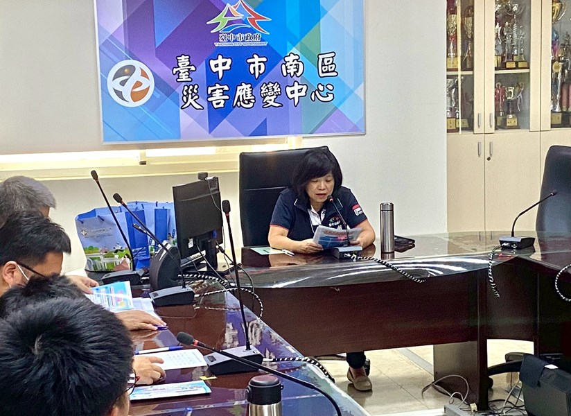 台中市南區區公所舉辦屆退替代役男座談會實況