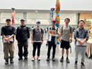 台中市南區從軍役男合影留念