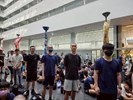 台中市南區從軍役男照相留念