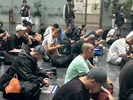 台中市政府長官對從軍役男政令宣導及宣傳115學年度起台中市公立與私立國中小營養午餐全面免費等活動