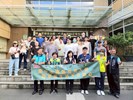 台中市南區區公所李美麗區長與人文課李文武課長及諸位貴賓與從軍役男合影留念