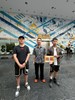 台中市南區從軍役男合影留念