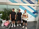 台中市南區從軍役男合影留念