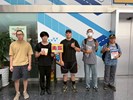 台中市南區從軍役男合影留念