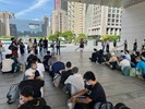 台中市政府長官對從軍役男政令宣導及宣傳115學年度起台中市公立與私立國中小營養午餐全面免費等活動