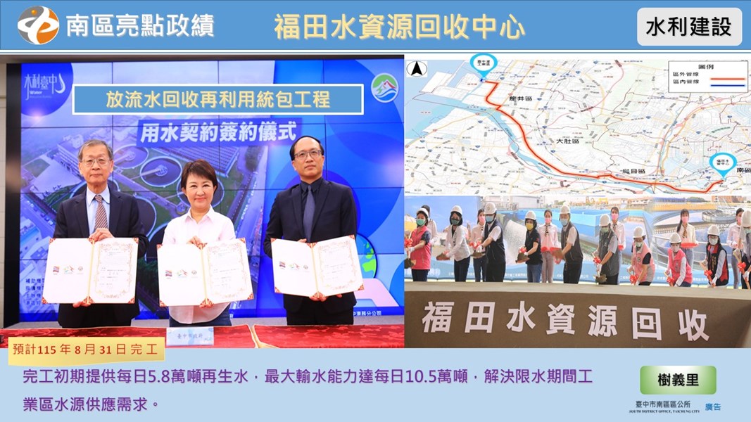 福田水資源回收中心