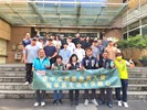 台中市南區區公所李美麗區長與人文課李文武課長與諸位貴賓與從軍役男合影留念