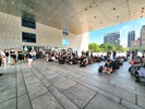 台中市政府長官對從軍役男政令宣導及宣傳115學年度起台中市公立與私立國中小營養午餐全面免費等活動