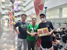 台中市南區從軍役男與家屬合影留念