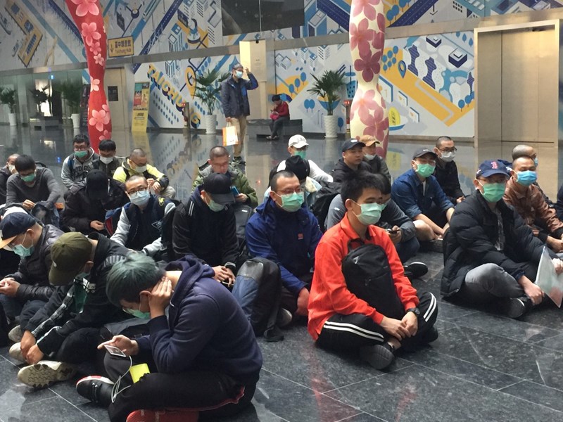 役男集合報到