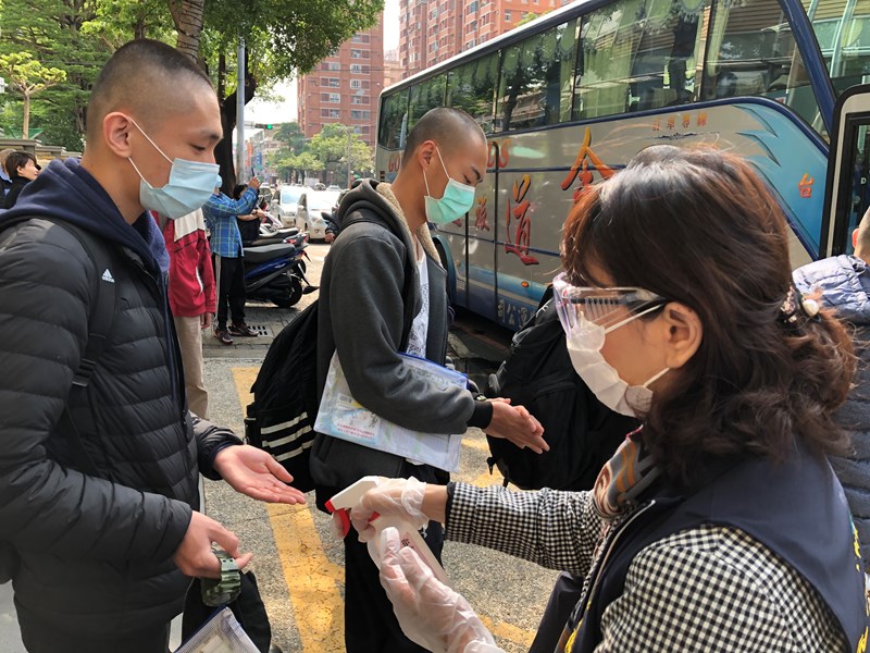 109年4月7日陸軍軍事訓練第107梯次役男入營