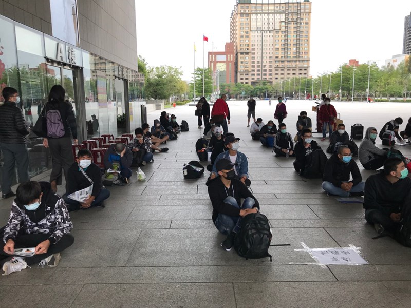 109年4月22日海軍軍事訓練第65梯次役男入營