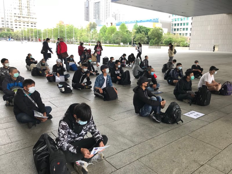 109年4月22日海軍軍事訓練第65梯次役男入營