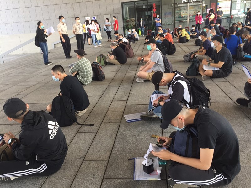 109年4月30日一般替代役第211梯次役男入營