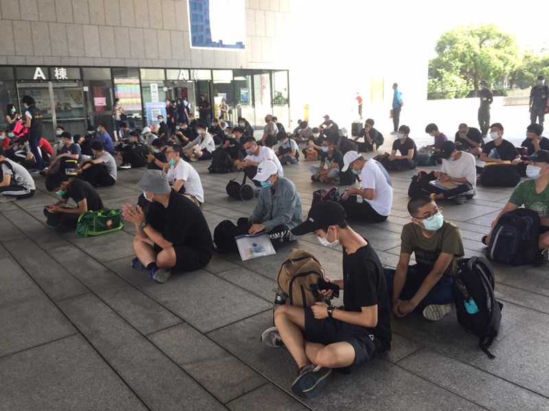 109年5月4日補充兵第369梯次役男入營