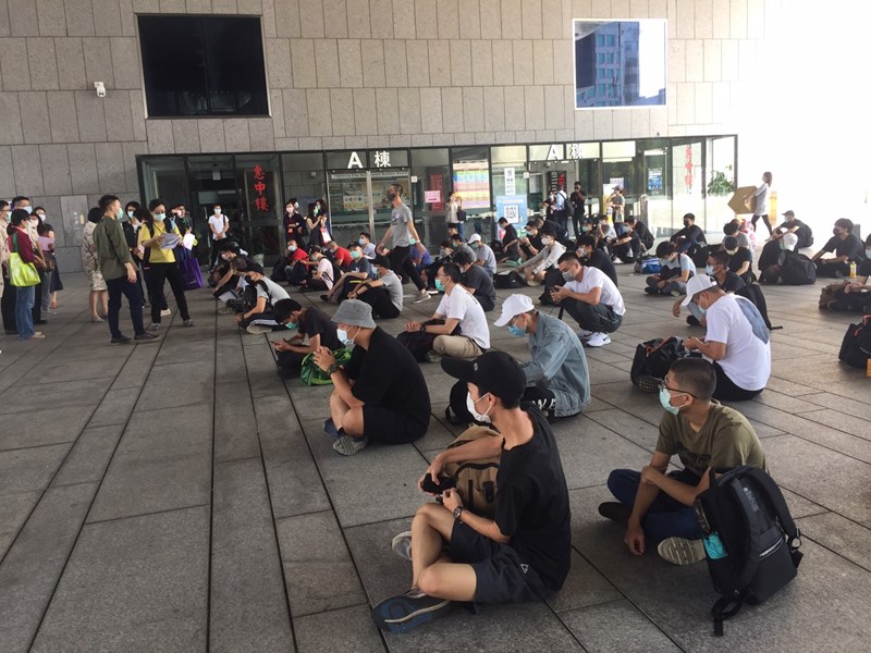 109年5月4日補充兵第369梯次役男入營