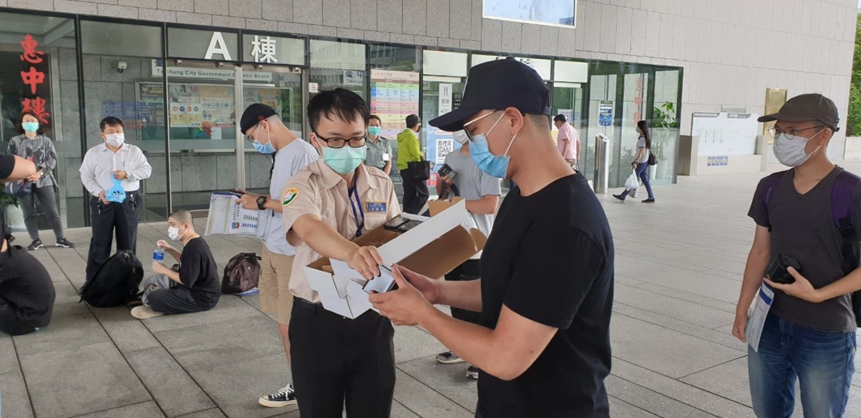 109年5月6日空軍軍事訓練第67梯次役男入營