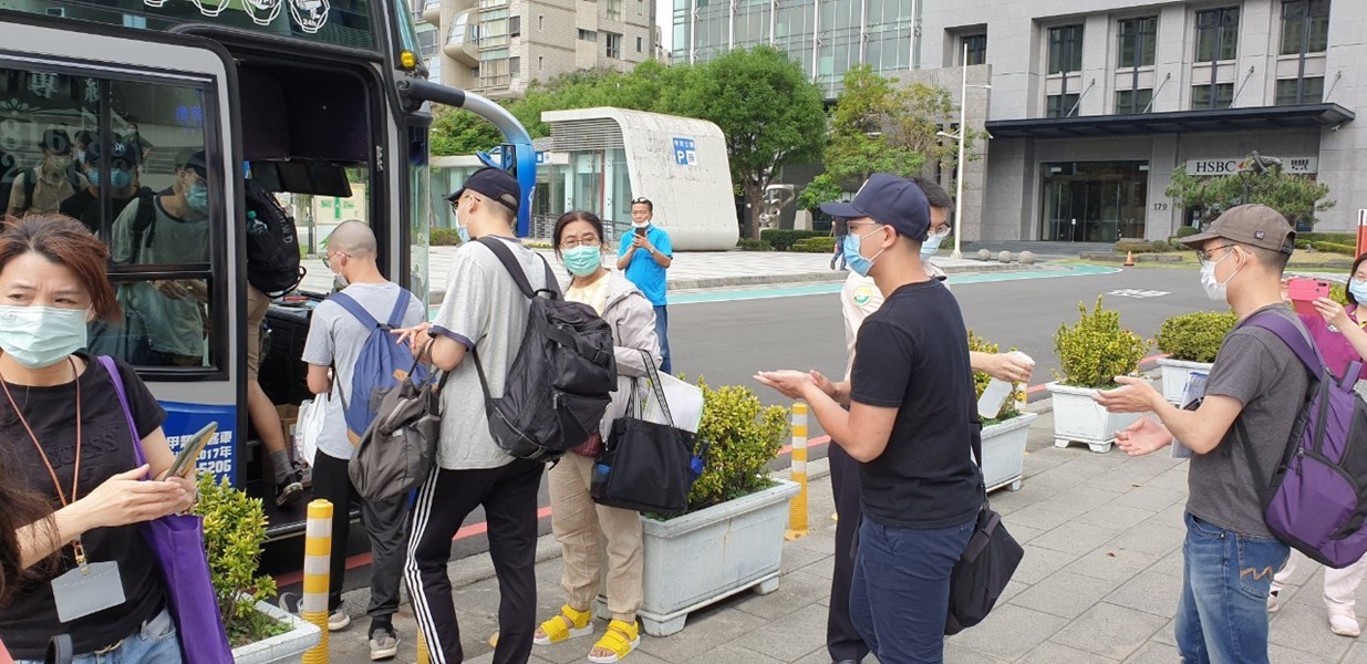 109年5月6日空軍軍事訓練第67梯次役男入營