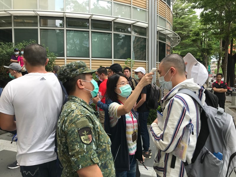 109年5月20日陸軍軍事訓練第109梯次役男入營