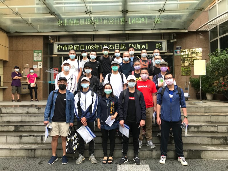 109年5月20日陸軍軍事訓練第109梯次役男入營