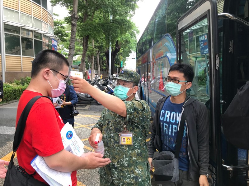 109年5月20日陸軍軍事訓練第109梯次役男入營