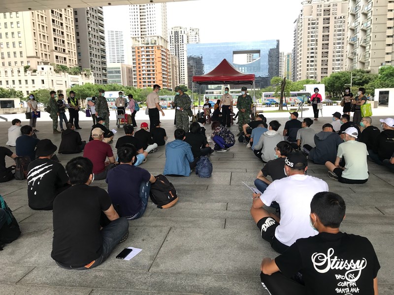 109年6月8日補充兵第370梯次役男入營