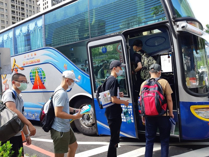 109年6月23日陸軍軍事訓練第111梯次役男入營